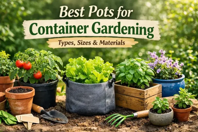 Best Pots for Container Gardening