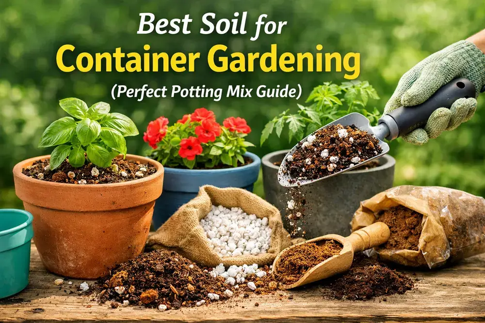Best Soil for Container Gardening (Perfect Potting Mix Guide