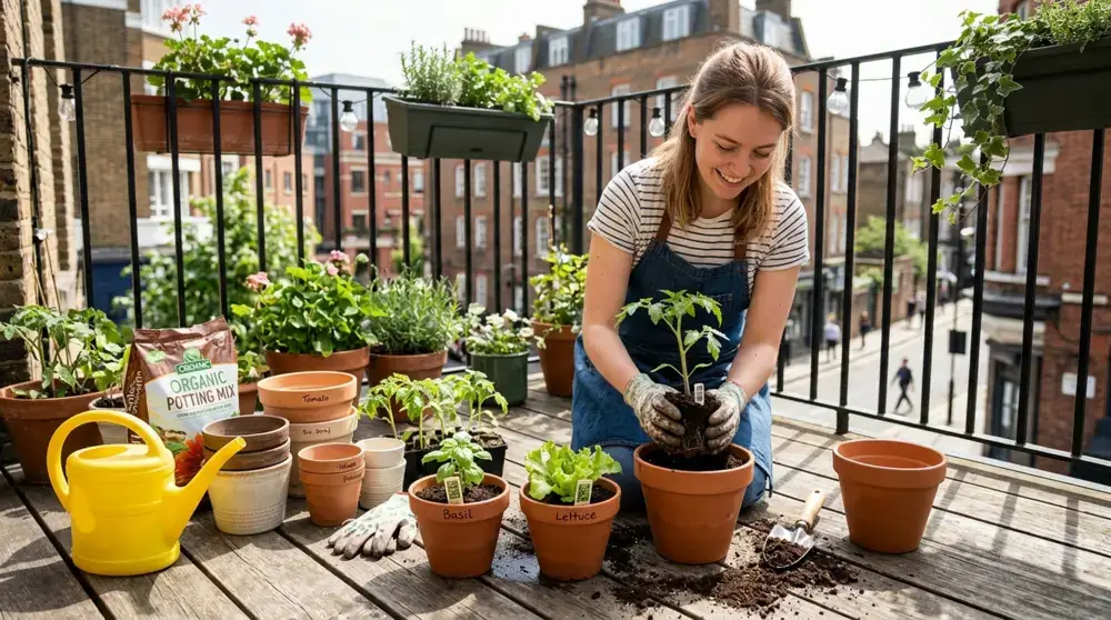 Step-by-Step Container Gardening Setup