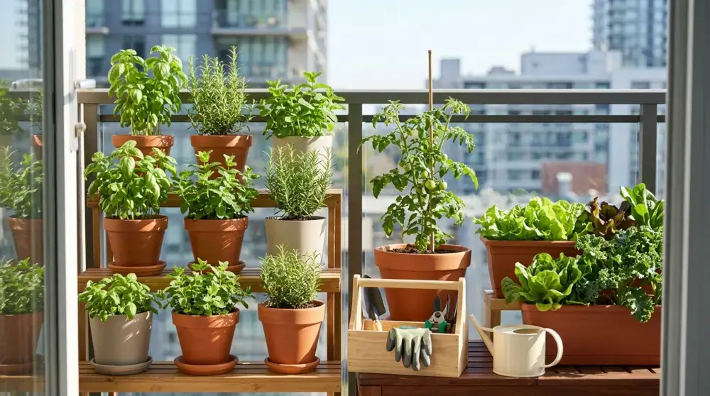 Beginner-Friendly Container Garden Setup