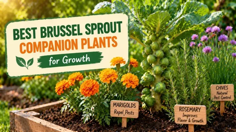 Best Brussel Sprout Companion Plants for Growth