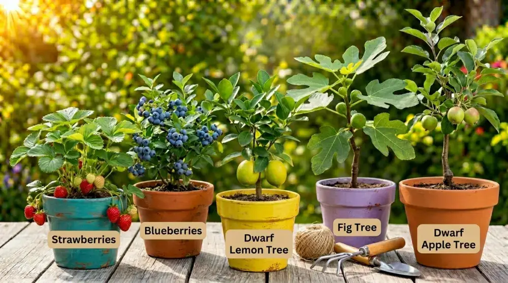 Best Fruits for Container Gardening