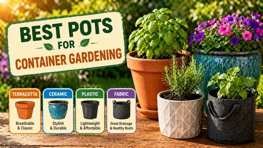 Best Pots for Container Gardening
