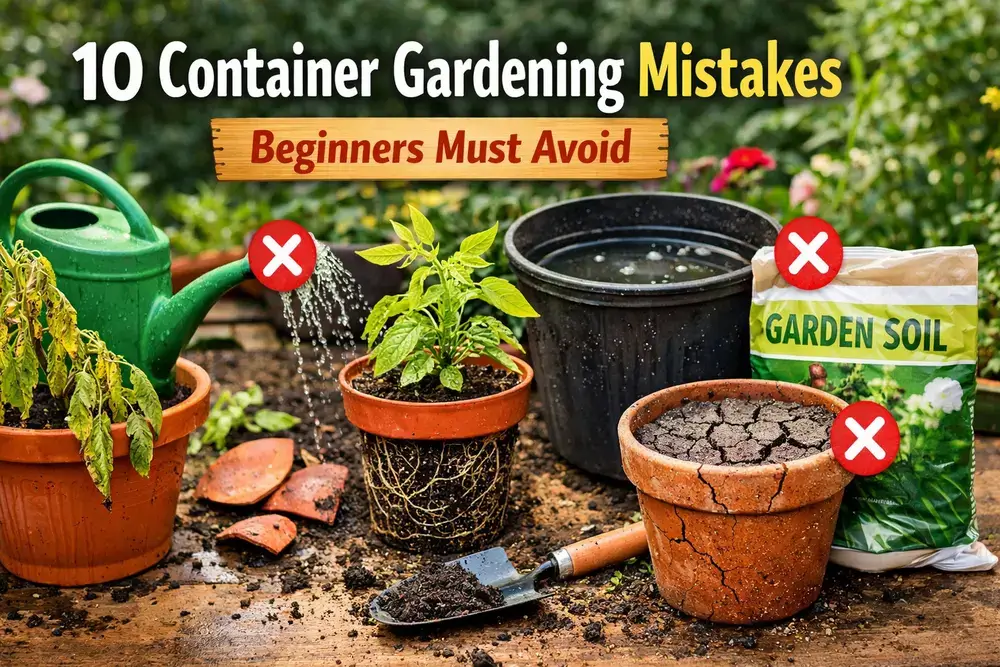 Container Gardening Mistakes
