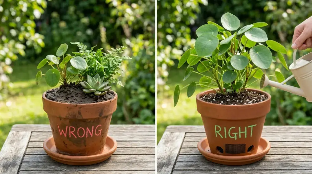 Correct vs Incorrect Container Setup