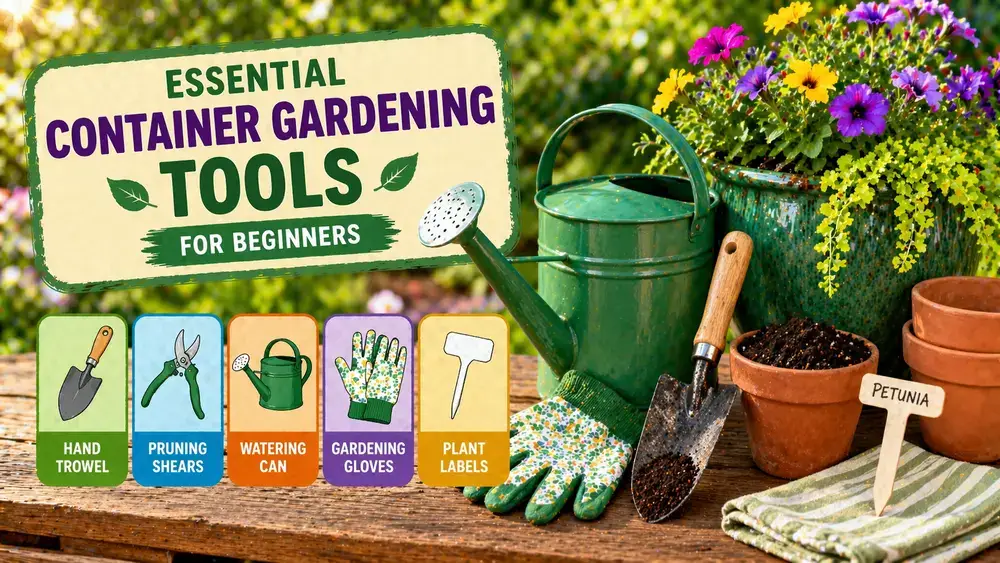 Essential Container Gardening Tools