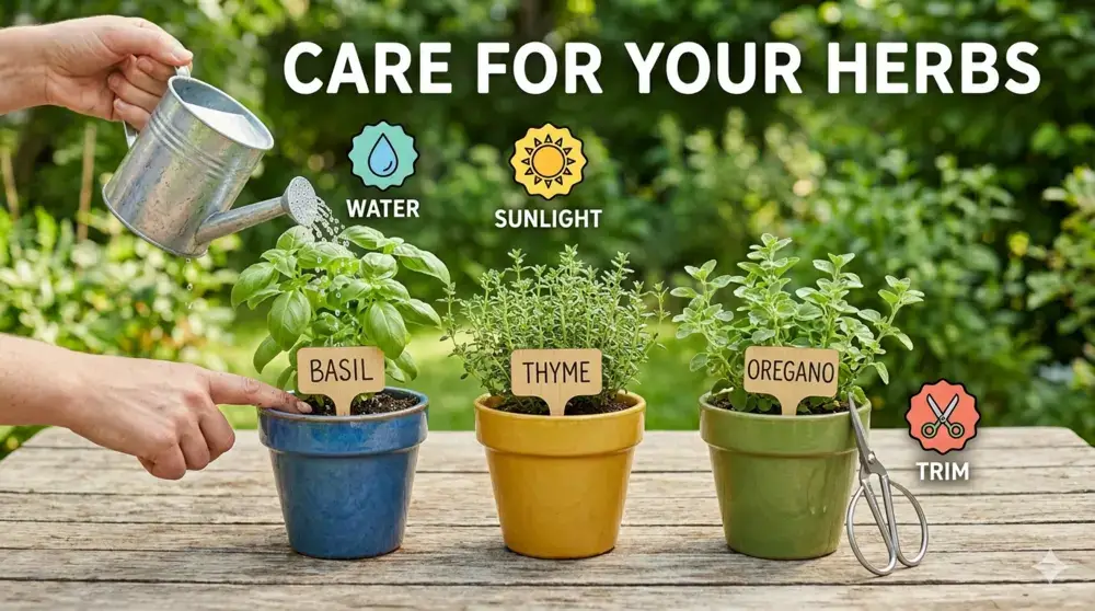 Herb Care and Maintenance