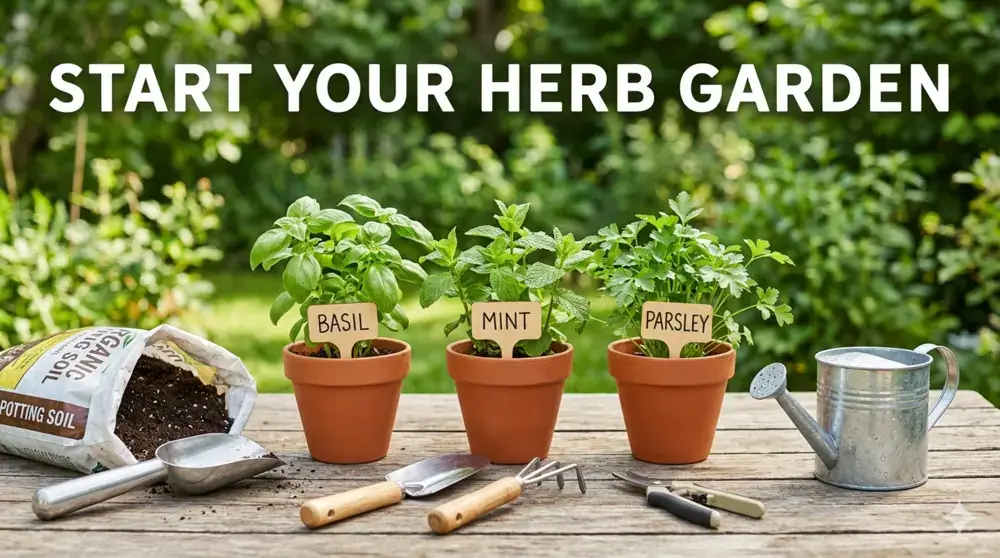 Herb Container Setup