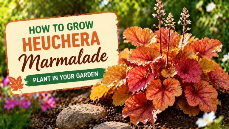 How to Grow Heuchera Marmalade Plant in Your Garden