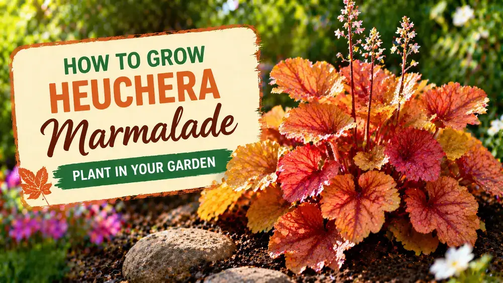 How to Grow Heuchera Marmalade Plant in Your Garden