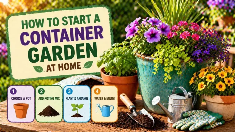 How to Start a Container Garden at Home