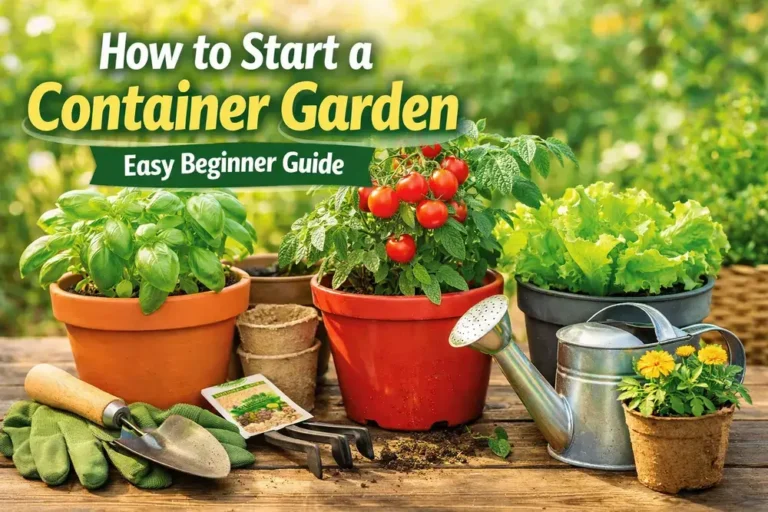 How to Start a Container Garden at Home
