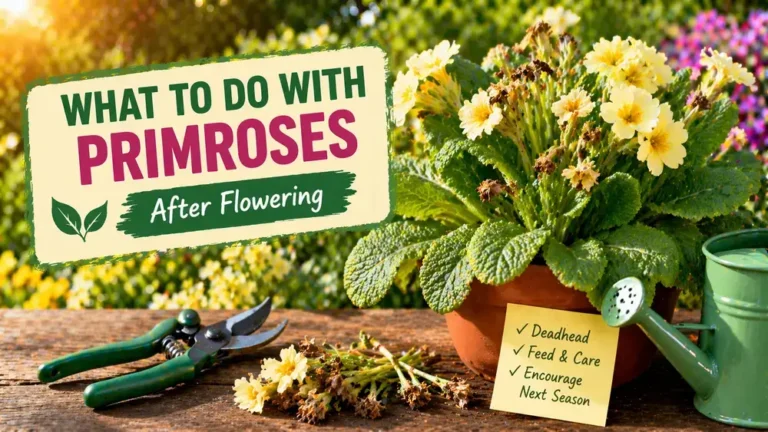 What to Do With Primroses After Flowering