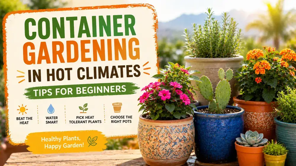 Container Gardening in Hot Climates Tips for Beginners