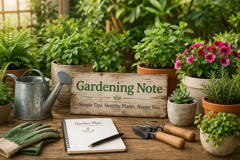Gardening Note - About Us
