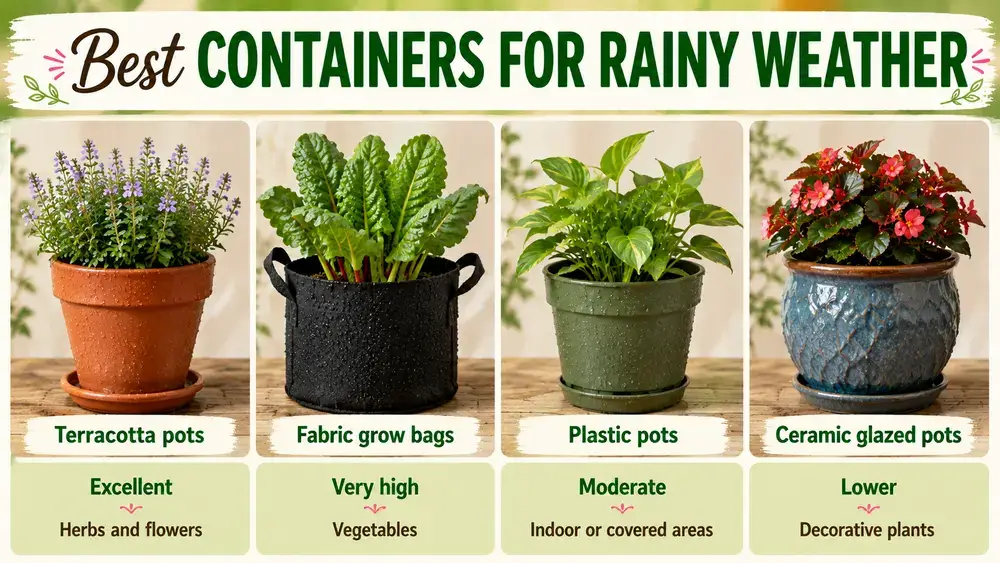 Best Containers for Rainy Weather
